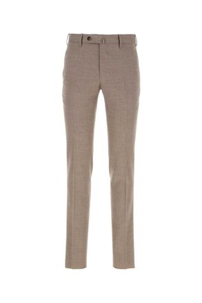 Pantaloni Torino Taupe Flat Front Pants