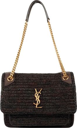 Saint Laurent medium Niki logo shoulder bag - Brown