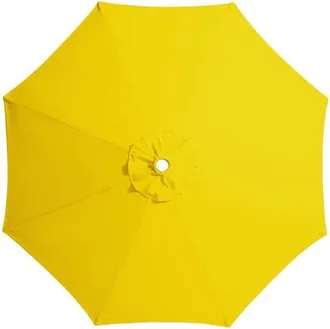 OEM Toldo De Repuesto Para Sombrilla Con 8 Varillas, Cubierta Resistente A Los Rayos Uv (solo La Parte Superior), Rayas Azules Y Blancas, 2 M