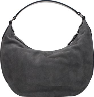 Jimmy Choo London Bets Umh&auml;ngetaschen Damen Wildleder Grau/Sturmgrau