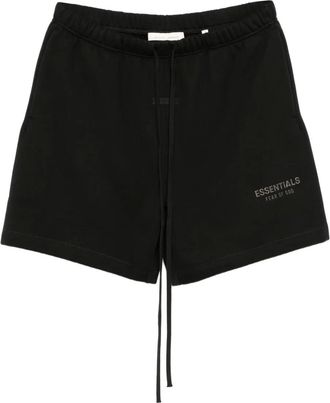 Fear of God Shorts met logo-applicatie - Zwart