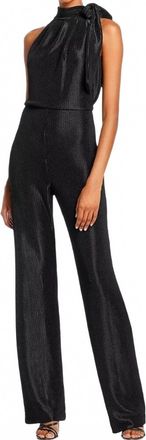 Black Halo Audrey Jumpsuit In Black