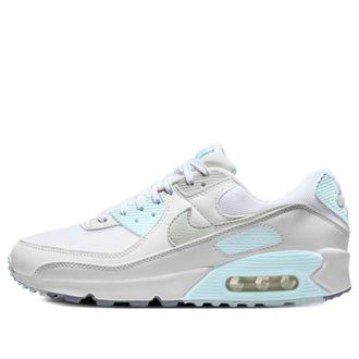 Nike (WMNS) Nike Air Max 90 White Glacier Blue DH8010-104