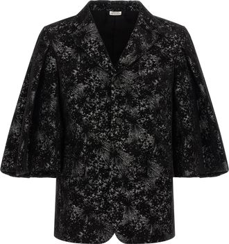 Comme Des Gar&ccedil;ons Black Polyester Mens Blazer
