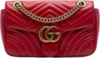Gucci Borsa a tracolla trapuntata Pre-owned - - Pre-owned - Donna - Rosso - ONE SIZE
