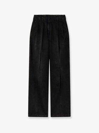 Golden Goose Flavia stone-washed cotton trousers - GOLDEN GOOSE DELUXE BRAND - gender_Woman