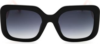 Marc Jacobs MARC647SUS Oversized Square Sunglasses - Black