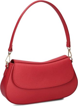 Notre-V Tassen, Dames, Rood, ONE Size, Rode Schoudertas Diara