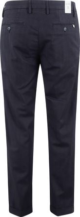 Re-hash Tailored Pants With Classic Waistband And Pleated Detailing