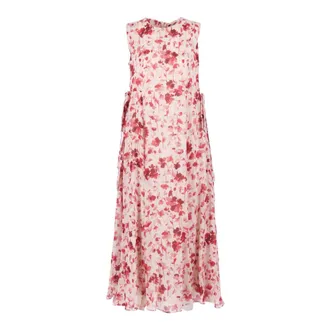 Max Mara Dames, Jurken, Roze, Maat: XS Katoen
