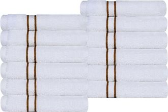 Superior 12-Piece Turkish Cotton Washcloths in Toast at Nordstrom Rack