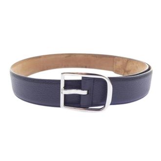 Gucci Pre-owned Vintage Belt - Heren - Vintage Accessoires - Blauw - ONE Size - Leer - Vintage