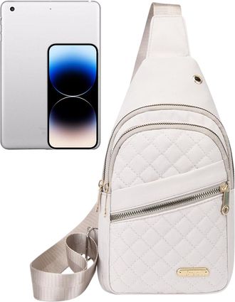 Generic Sling Pouch - Casual Backpack Style, Adjustable Shoulder Strap, Lightweight Travel Pack, Running Walking Hiking Gear, Front Wear Accessory, Ideal For 