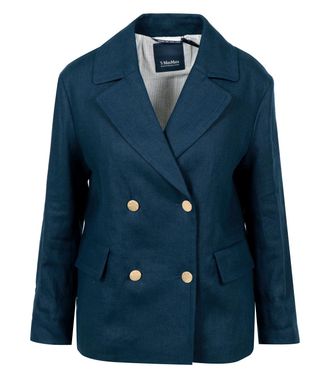 Max Mara S Giubbotti Max Mara Blu Notte