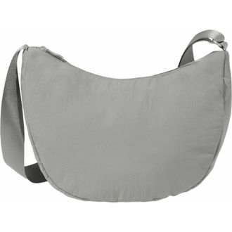 Baggallini Swift Crescent Crossbody in B-Lite Silver Sand at Nordstrom