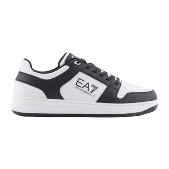 Emporio Armani Slasher Sneakers - Heren - Sneakers - Zwart - 42 EU - Leer - Schoenen