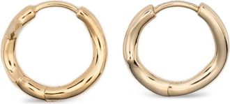 Shaun Leane Orecchini a cerchio Rose Thorn mini - Oro