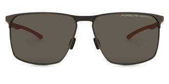 Porsche Design P8964 Polarized B Mens Sunglasses Grey Size 61