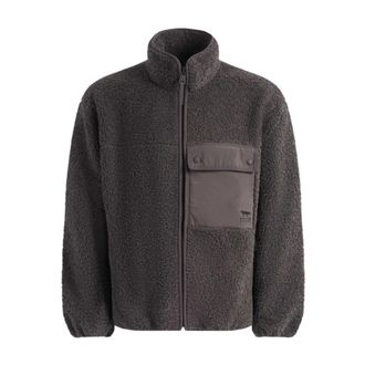 Maison Kitsun&eacute; Chaqueta de forro polar - Sport - Hombre - Gris - L