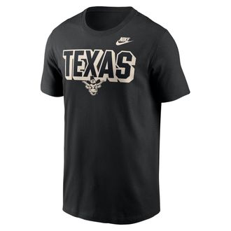 Nike Texas Team Bold Nike Mens College T-Shirt in Black | N19900ATXV-6VF