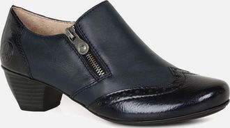 Rieker Womens Treat Womens High Cut Court Shoes - Black - Size: 7.5