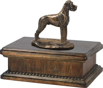OEM Gran Dan&eacute;s Ii - Urna Para Cenizas De Perro, Urna Cl&aacute;sica Con Estatuilla, Urna Elegante Con Perro De Art-dog