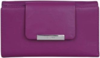 Gerry Weber Vigo Lange Portemonnee - Dames - Accessoires - Roze - Maat: ONE Size Leer