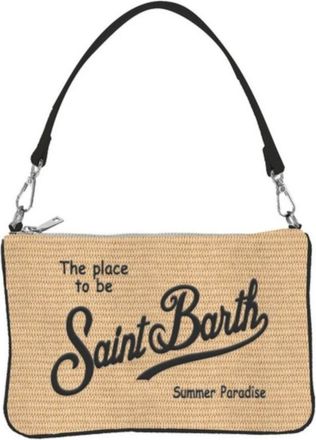 MC2 Saint Barth Handbags, female, Beige, Size: ONE SIZE Beige Handbag