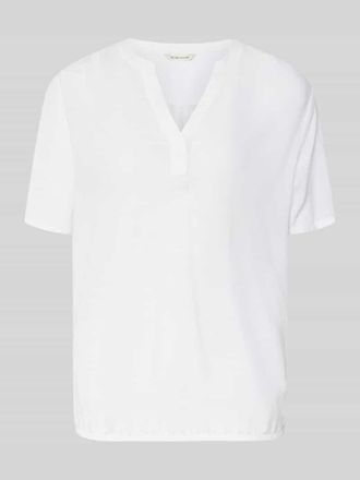 Tom Tailor Regular Fit Bluse aus reiner Viskose in Weiss, Gr&ouml;&szlig;e 36