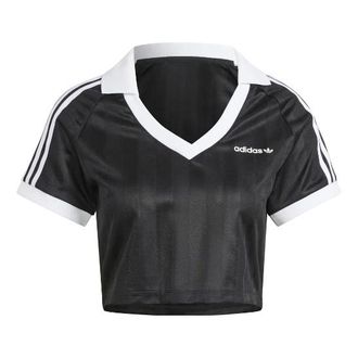 adidas (WMNS) adidas Football Crop Top Black IR9780