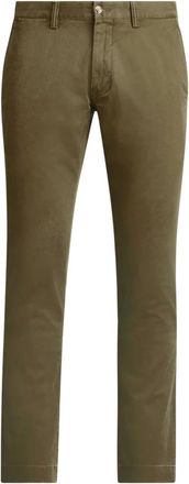 Polo Ralph Lauren Slim Fit Bedford Pant - Heren - Broeken - Groen - Maat: W38 L34 Katoen