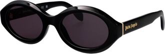 Palm Angels Daly Zonnebril - unisex - Zonnebrillen - Zwart - 53 MM - Accessoires