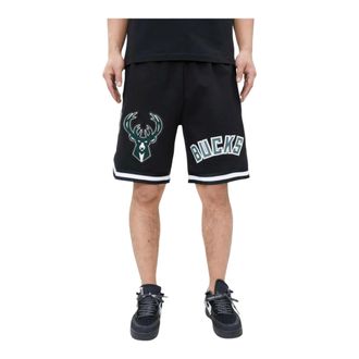 Pro Standard Pro Standard Milwaukee Bucks Classic Chenille Shorts in Black Men
