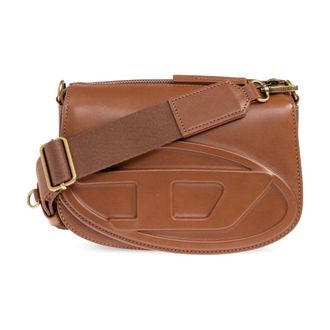Diesel Cross Body Bags, unisex, Brown, Size: ONE SIZE 2.0 1DR Shoulder Bag