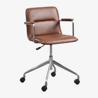 Sklum Silla De Escritorio Con Ruedas Y Reposabrazos Seifert Sklum