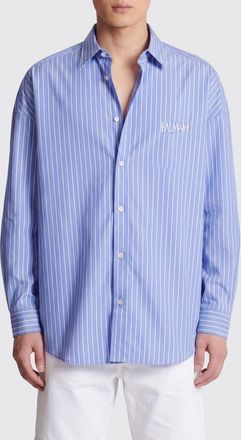 Balmain Camicia relaxed in popeline a righe
