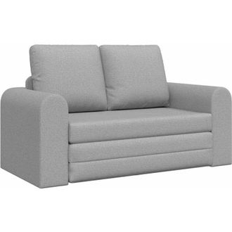 vidaXL Sof&aacute; Cama Gris Nube 148 X 71 X 83 Cm Tela Vidaxl