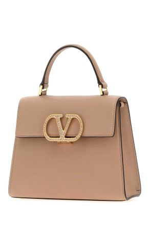 Valentino Garavani Womens Powder Pink Leather Small Vsling Handbag Rosecannellevintage Borse A Mano Bag