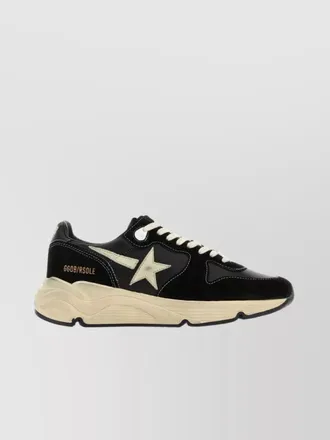 Golden Goose leather panelled low-top sneakers