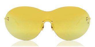 Sunday Somewhere IRIS GOL Womens Sunglasses Yellow Size 135