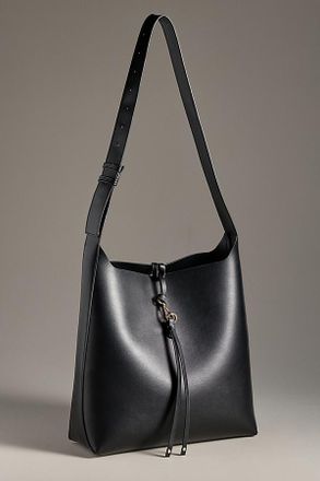 Mali + Lili Buckle Bucket Shoulder Bag