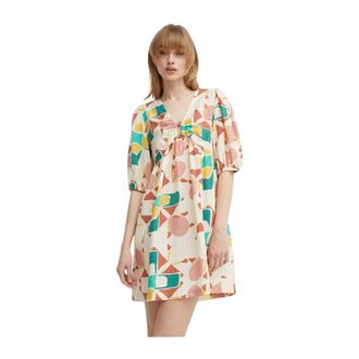 BA&SH Vestido Arancia Estampado - Dresses - Mujer - Multicolor - L