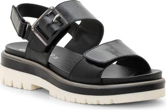 Ara Marbella Slingback Platform Sandal in Black at Nordstrom, Size 9.5-10Us