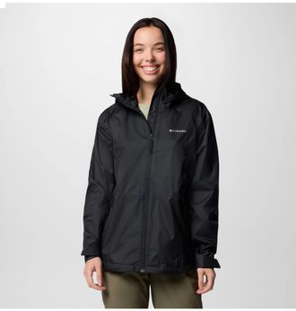 Columbia Regenjacke COLUMBIA INNER LIMITS III JACKET, Damen, Gr. XL, schwarz, Obermaterial: 100% Polyester, normal, Jacken Regenjacke