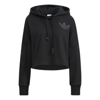 adidas (WMNS) adidas Originals Adicolor Hoodies Black HS1923