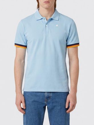 K-Way Polo in cotone basic con mini logo