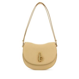 Burberry Sand Leather Small Rocking Horse Shoulder Bag