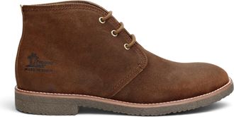 Panama Jack Waterdichte Desert Boots met Veters van Bruin Leer voor Heren - Gael C38