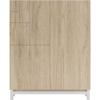 HERDASA Zapatero modelo Volda 515, roble con patas blanco