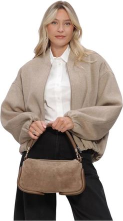 Arma Ahti Woolblend Bomberjack - Dames - Jassen - Beige - Maat: XS Wol